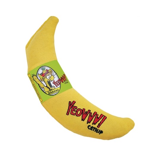 Yeowww Banaan Met Catnip