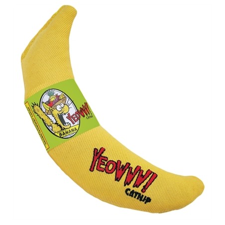 Yeowww Banaan Met Catnip