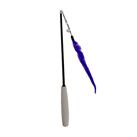 Easypets Uitschuifbare Kattenhengel Worm Paars