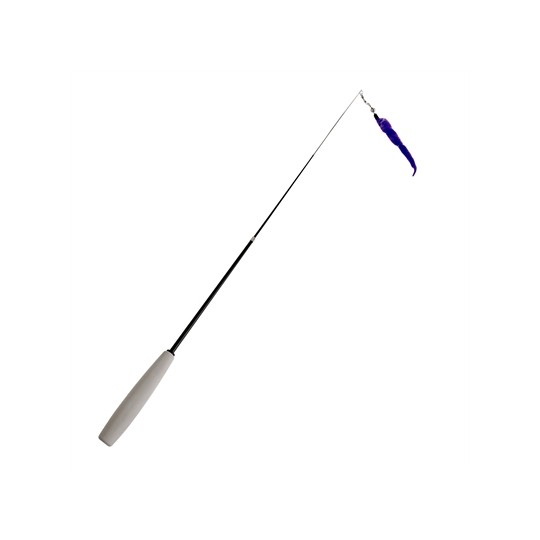 Easypets Uitschuifbare Kattenhengel Worm Paars