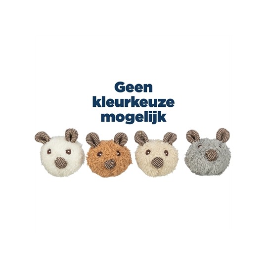 Trixie Beer Met Catnip Pluche Assorti