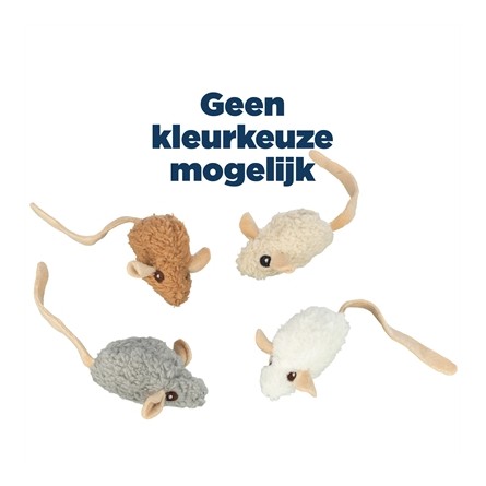 Trixie Muis Met Catnip Pluche Assorti