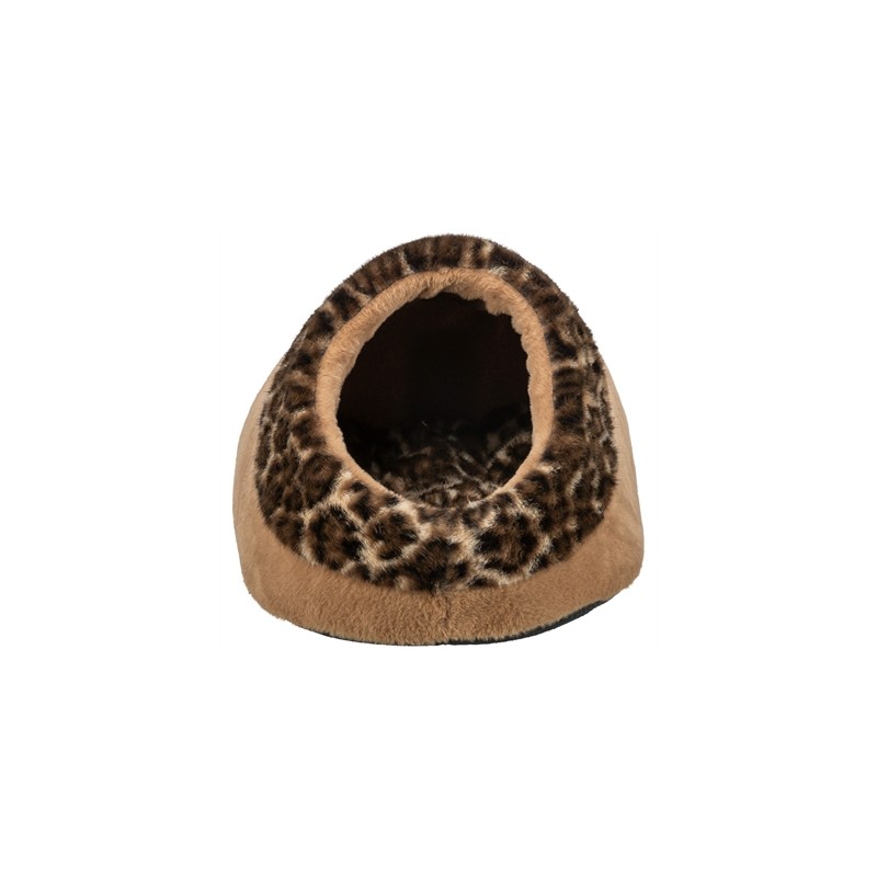 Trixie Kattenmand Iglo Leo  Soft Pluche Bruin / Panterprint