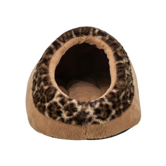 Trixie Kattenmand Iglo Leo  Soft Pluche Bruin / Panterprint