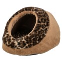 Trixie Kattenmand Iglo Leo  Soft Pluche Bruin / Panterprint