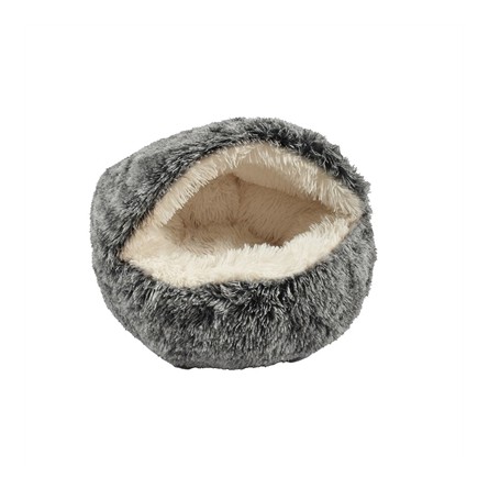 Croci Kattenmand Iglo Gemeleerd Zwart / Wit