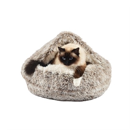 Croci Kattenmand Iglo Gemeleerd Beige / Wit