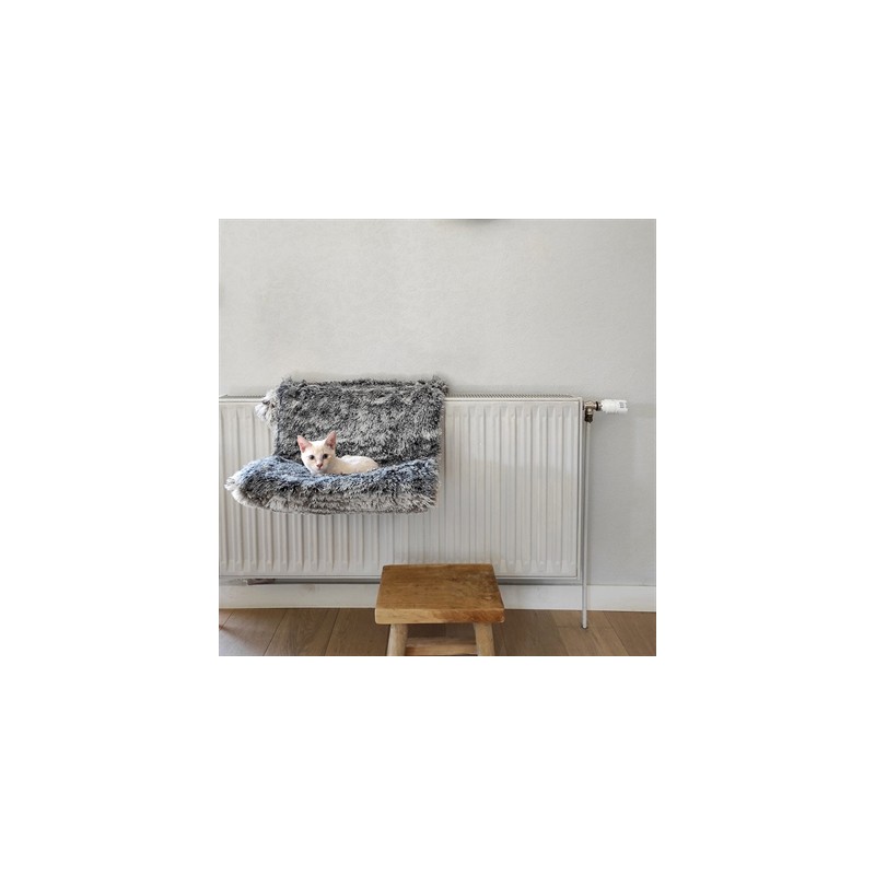 Croci Radiatorhangmat Gemeleerd Zwart