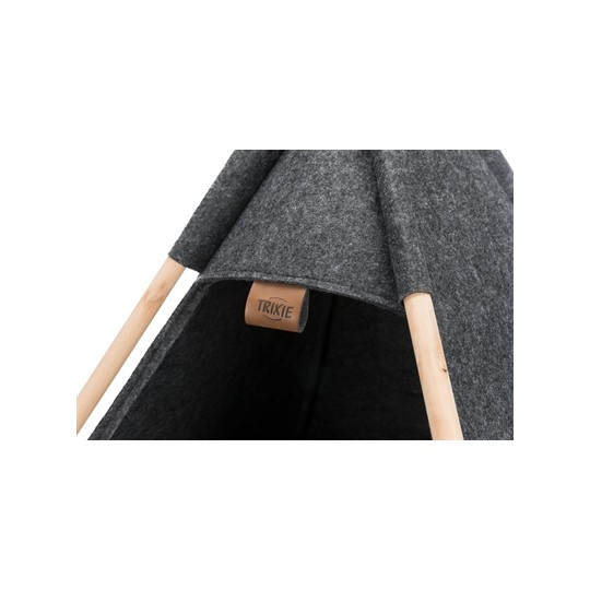 Trixie Kattenmand Tipi Vilt Antraciet