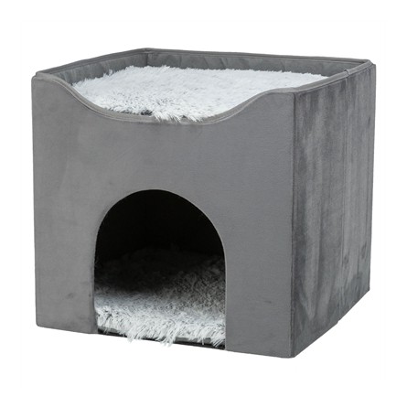 Trixie Kattenhuis Harvey Grijs-Wit / Zwart