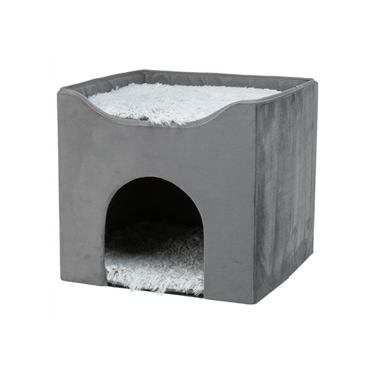 Trixie Kattenhuis Harvey Grijs-Wit / Zwart