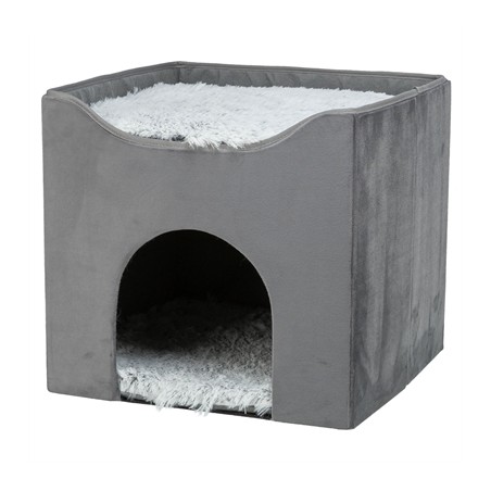 Trixie Kattenhuis Harvey Grijs-Wit / Zwart