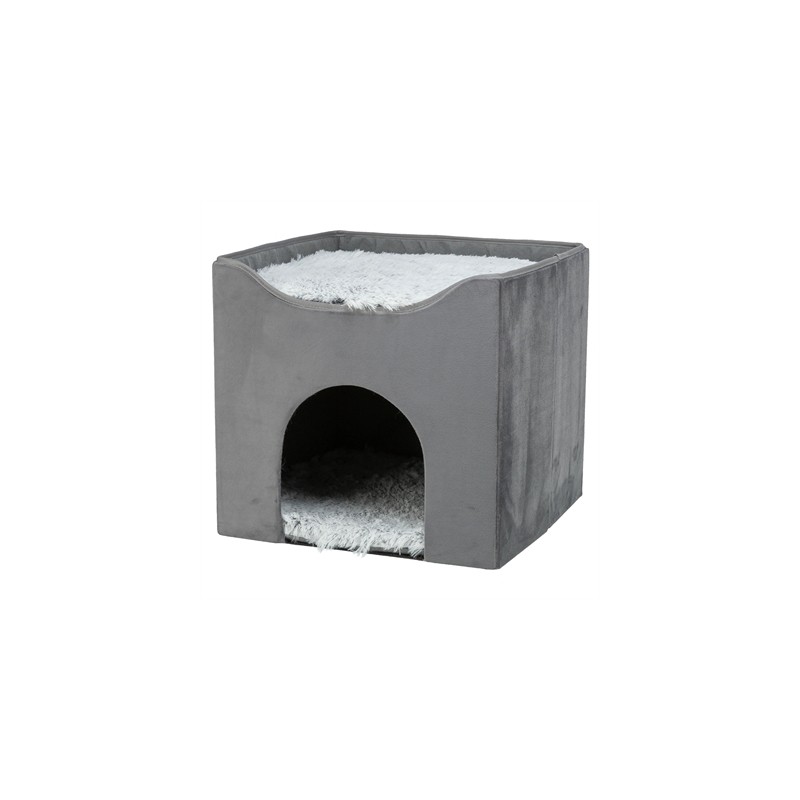 Trixie Kattenhuis Harvey Grijs-Wit / Zwart