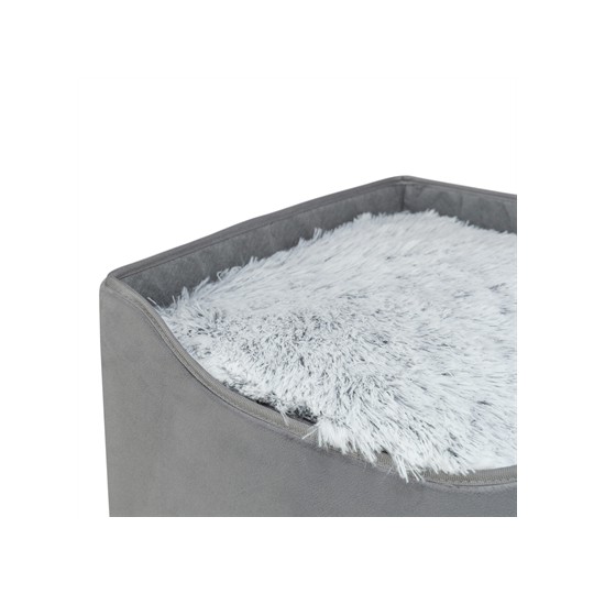 Trixie Kattenhuis Harvey Grijs-Wit / Zwart