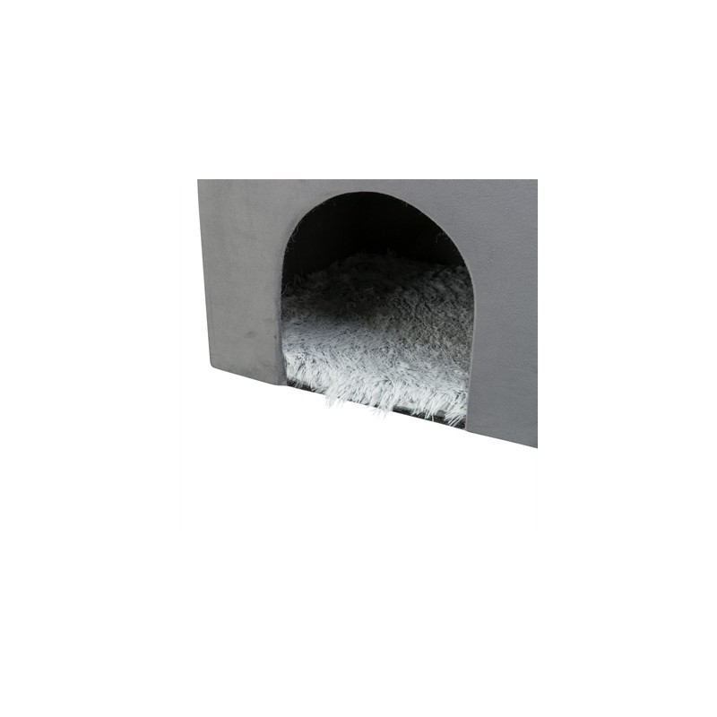 Trixie Kattenhuis Harvey Grijs-Wit / Zwart