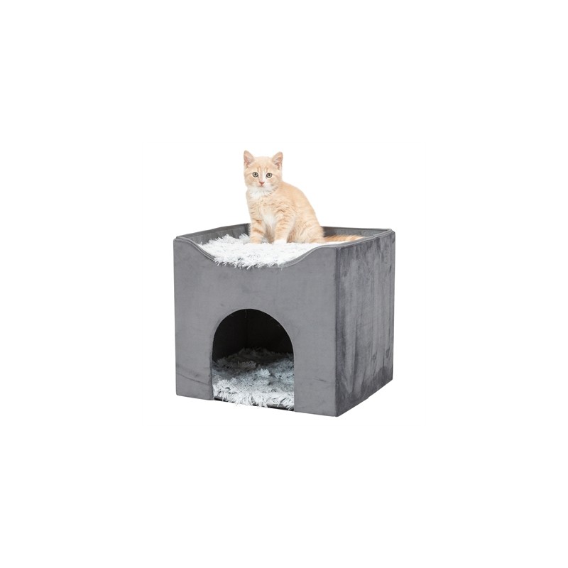 Trixie Kattenhuis Harvey Grijs-Wit / Zwart