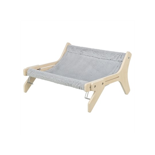 Trixie Hangmat Hout Onbehandeld Grijs