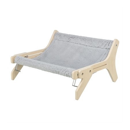 Trixie Hangmat Hout Onbehandeld Grijs