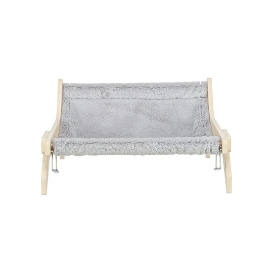 Trixie Hangmat Hout Onbehandeld Grijs