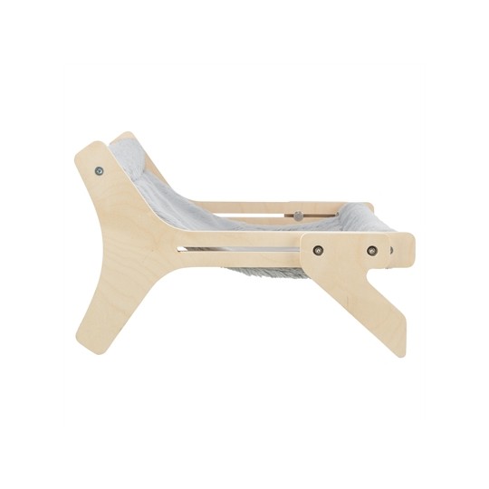 Trixie Hangmat Hout Onbehandeld Grijs