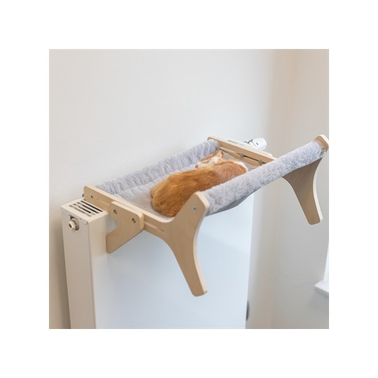 Trixie Hangmat Hout Onbehandeld Grijs