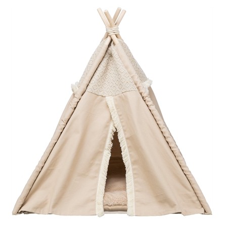 Trixie Kattenmand Tipi Boho Beige