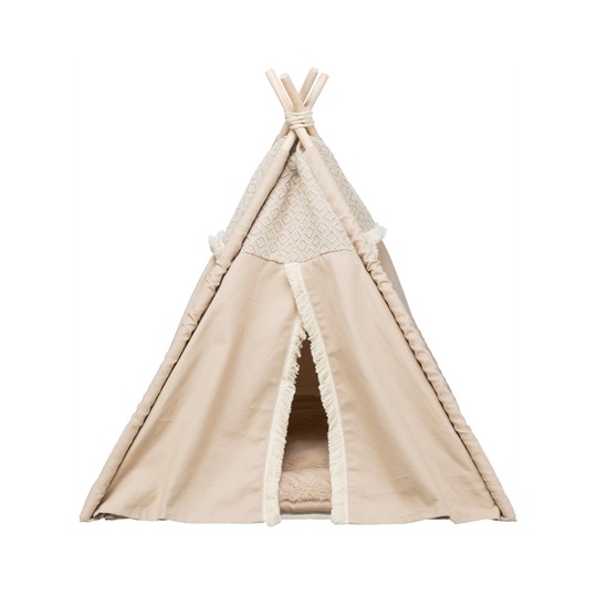 Trixie Kattenmand Tipi Boho Beige
