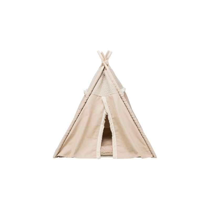 Trixie Kattenmand Tipi Boho Beige