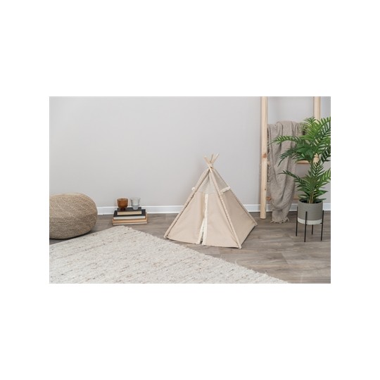 Trixie Kattenmand Tipi Boho Beige