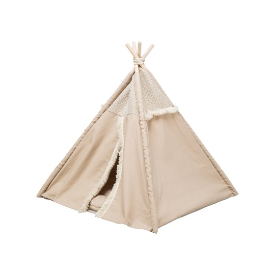 Trixie Kattenmand Tipi Boho Beige