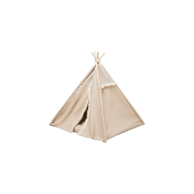 Trixie Kattenmand Tipi Boho Beige