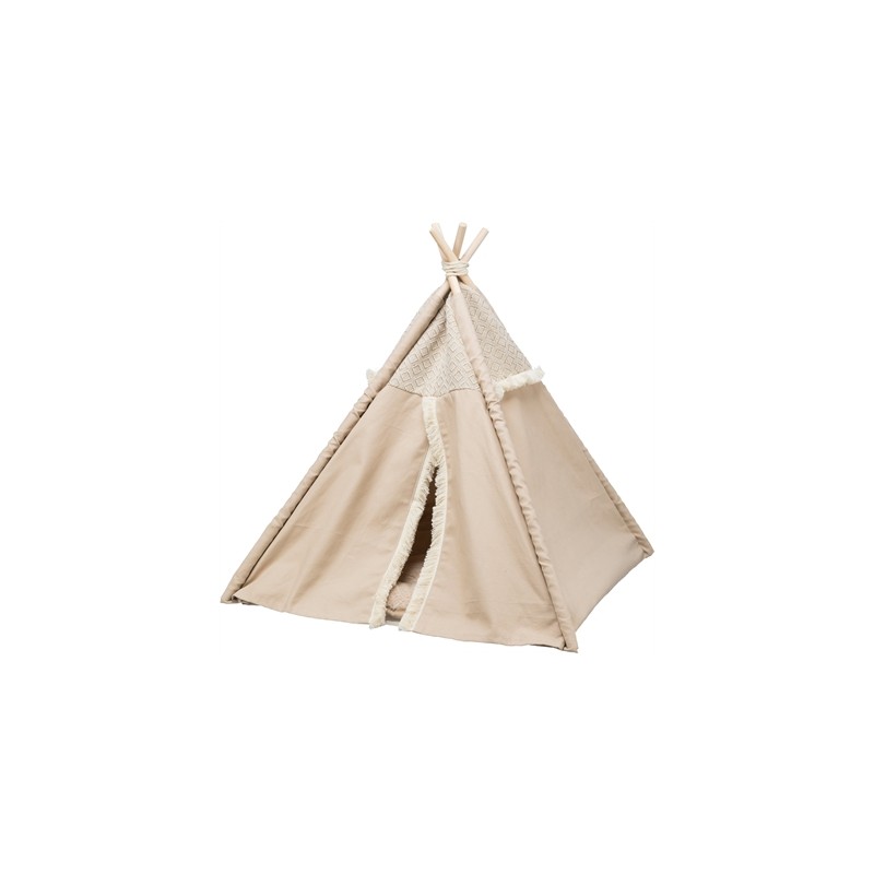 Trixie Kattenmand Tipi Boho Beige