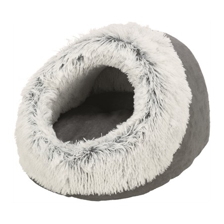 Trixie Kattenmand Iglo Harvey Grijs / Wit-Zwart