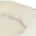Trixie Hondenmand Leo Soft Rond Pluche Creme / Panterprint