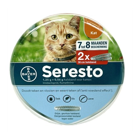 Bayer Seresto Teken- En Vlooienband Kat