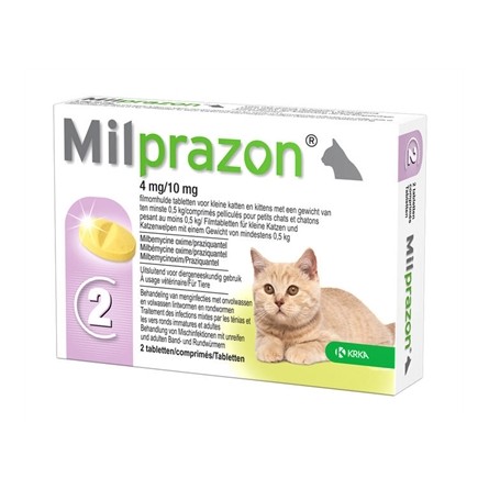 Krka Milprazon Ontwormingstabletten Kat