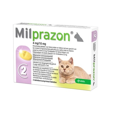 Krka Milprazon Ontwormingstabletten Kat