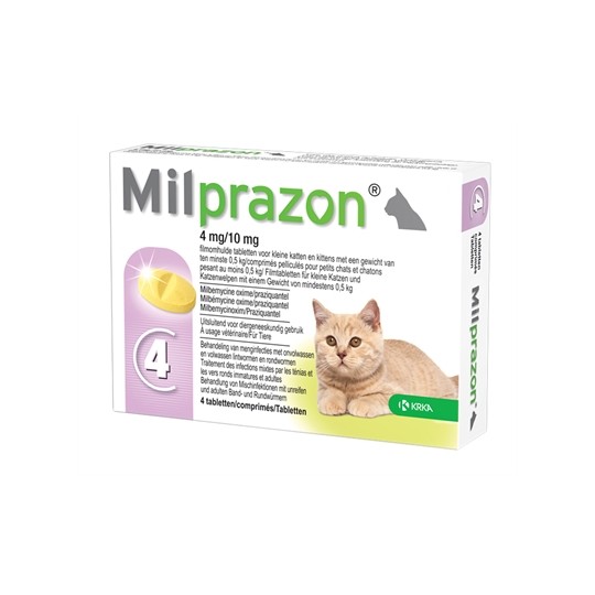 Krka Milprazon Ontwormingstabletten Kat