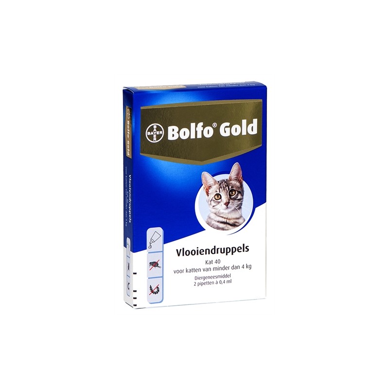 Bolfo Gold Kat Vlooiendruppels