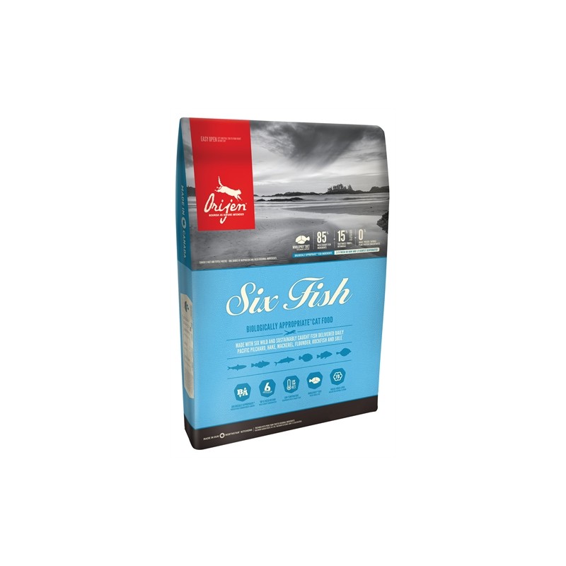 Orijen Whole Prey 6 Fish Cat