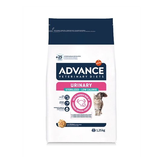 Advance Veterinary Diet Cat Urinary Sterilized Minder Calorieën