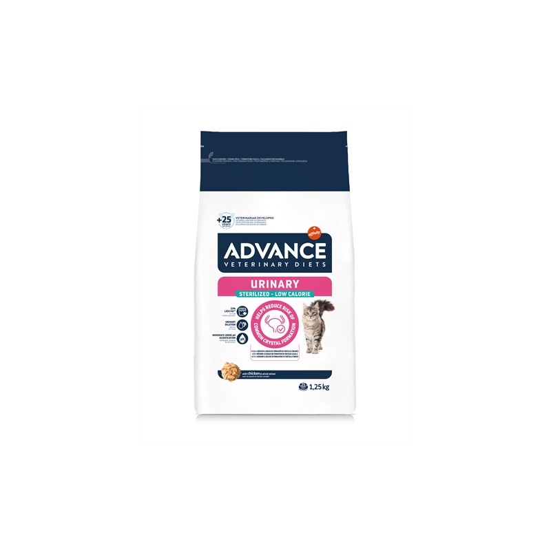 Advance Veterinary Diet Cat Urinary Sterilized Minder Calorieën