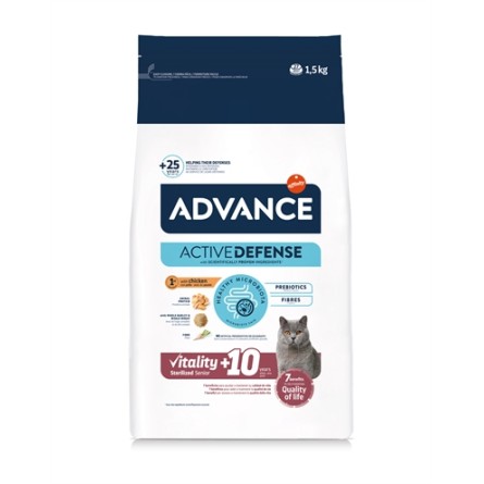 Advance Cat Sterilized Sensitive Senior 10+