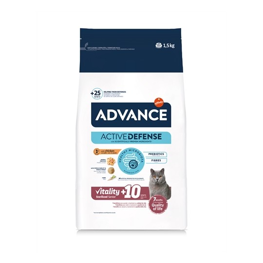 Advance Cat Sterilized Sensitive Senior 10+