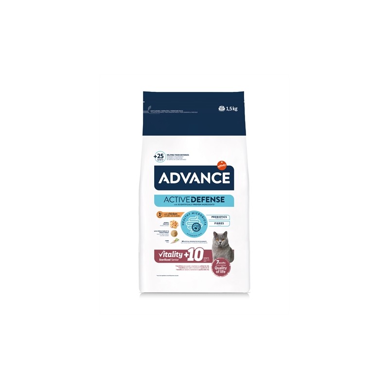 Advance Cat Sterilized Sensitive Senior 10+