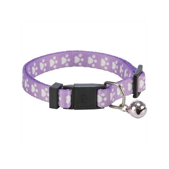 Trixie Halsband Kat Print Poot Elastisch Assorti