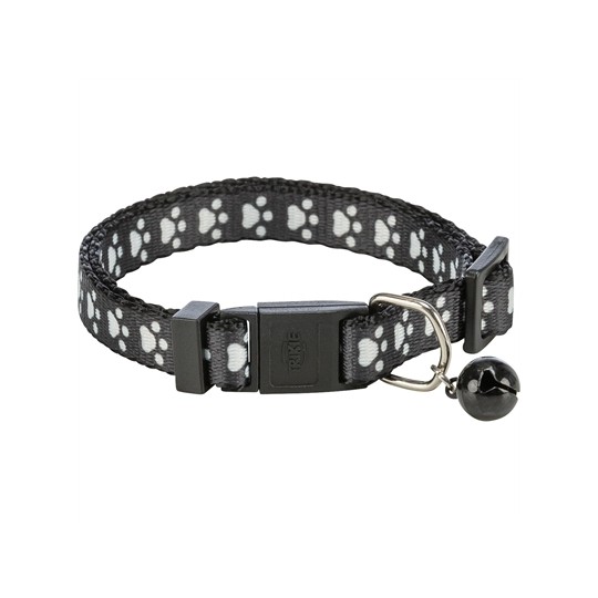 Trixie Halsband Kat Print Poot Elastisch Assorti