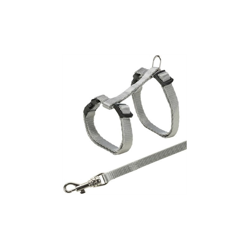 Trixie Kittentuig Met Riem Assorti