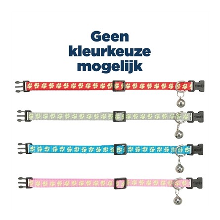 Trixie Halsband Kat Fluoriserend Assorti