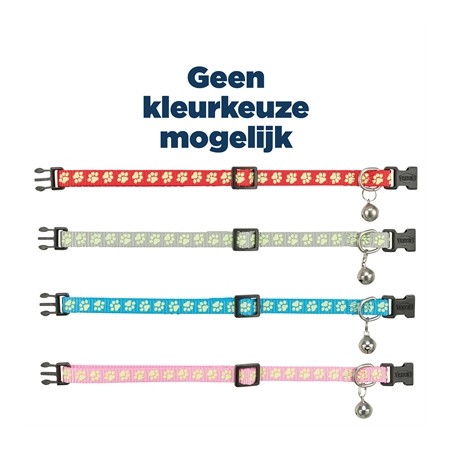 Trixie Halsband Kat Fluoriserend Assorti